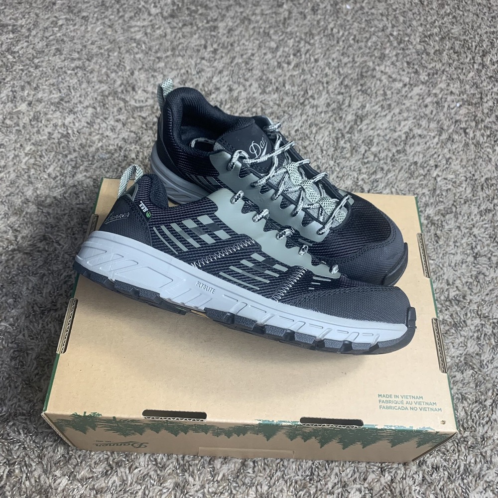 Danner Run Time 3" Non-Metallic Toe‎ Women's US 7 Black Work Sneakers #12374